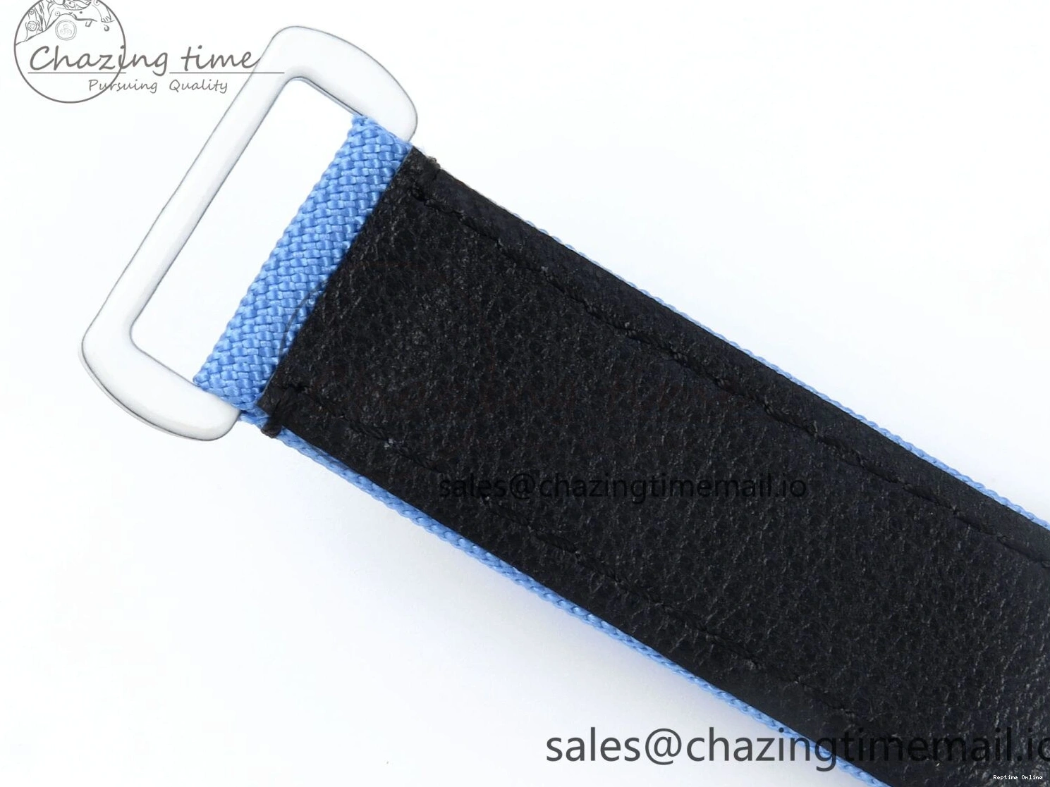 0501 Daytona ZIF REMOULD White Carbon GETF Best Edition Blue Skeleton Dial Blue Diamonds Bezel on Blue Nylon Strap DD Fashionable 366